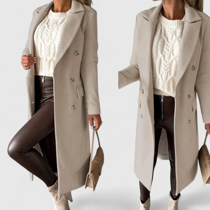 Hazel | Elegant Longline Coat