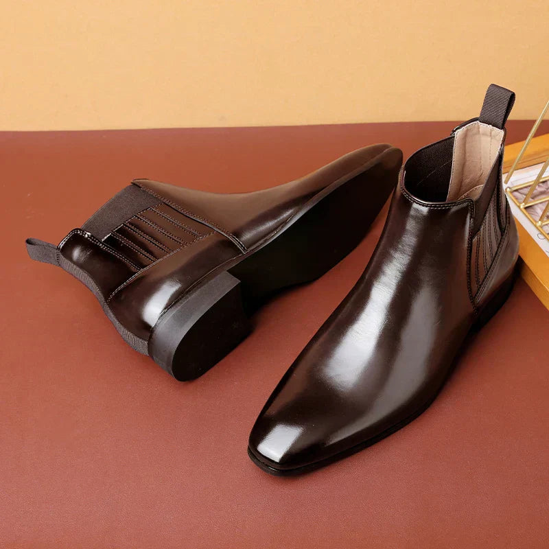 Charlie | Authentic Leather Ankle Boots