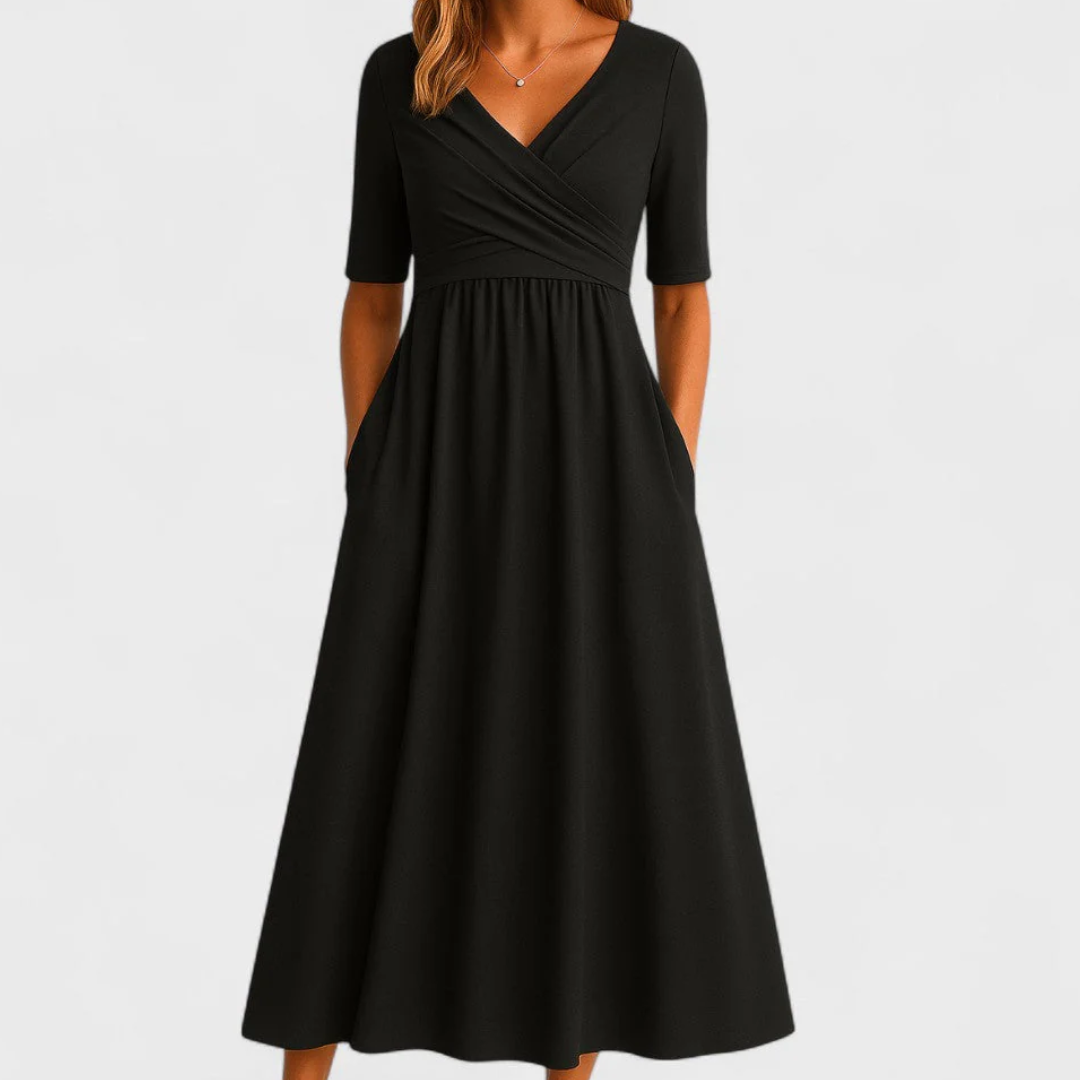ELEGANT MIDI DRESS - View 1.0 | Avenly London