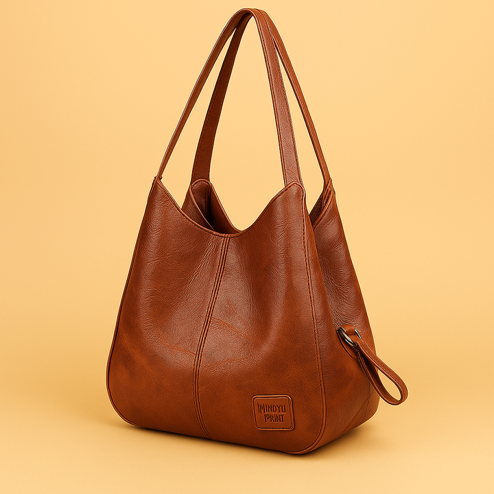 Vintage Leather Handbag - View 4.0 | Avenly London