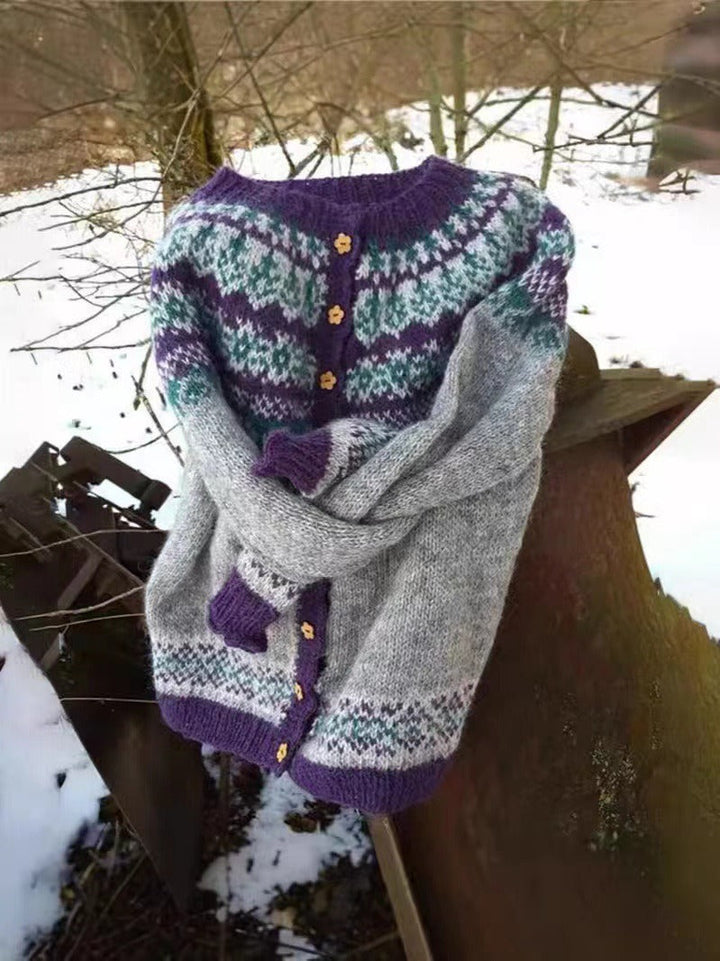 Naomi | Vintage Icelandic Cardigan