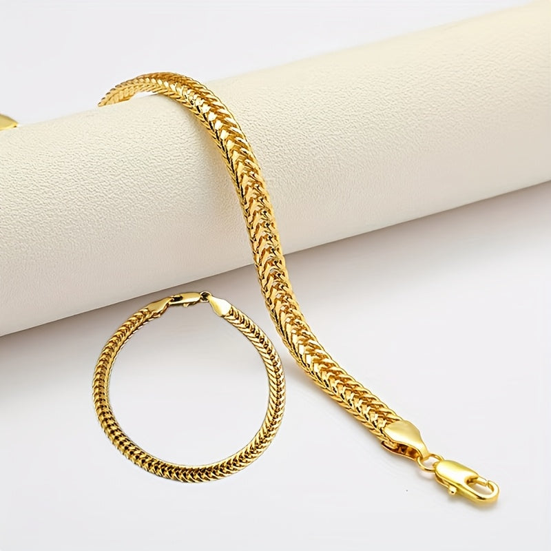 Luxury Fish Tail Necklace & Bracelet Set - View 7.0 | Avenly London