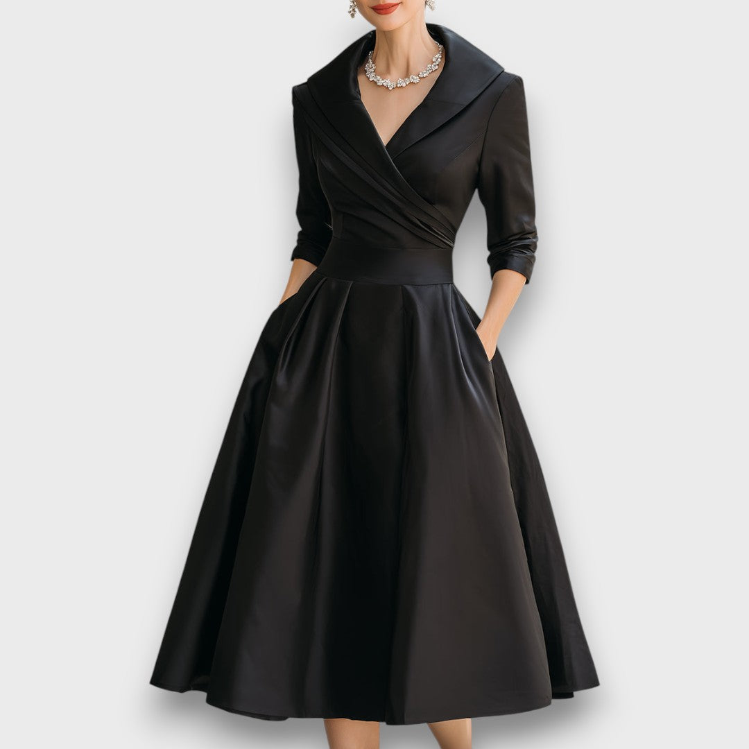 Elegant Midi Dress - View 1.0 | Avenly London