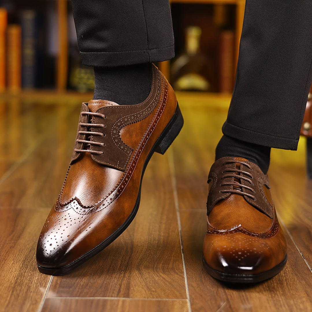 Hudson Elegant Oxford Brogue Shoes