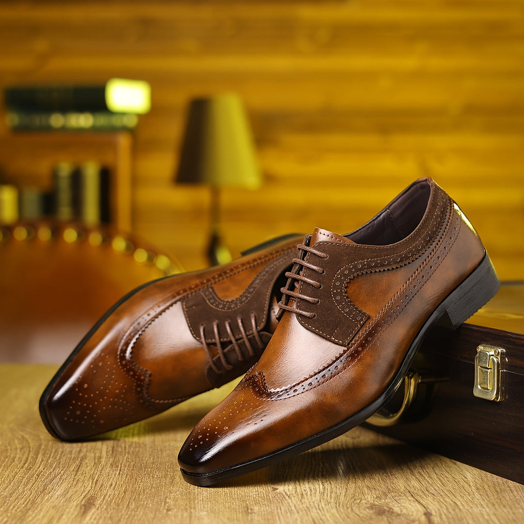 Hudson Elegant Oxford Brogue Shoes