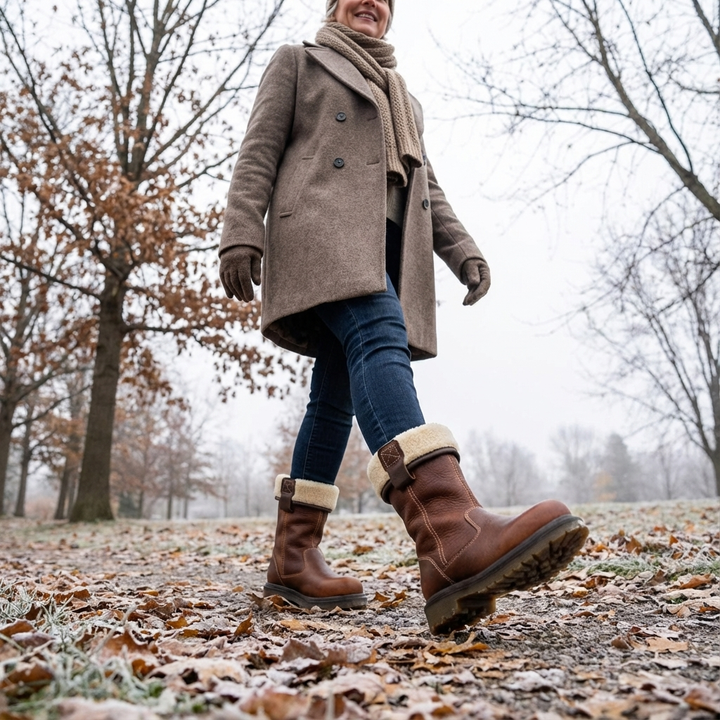COZY FUR-LINED WINTER BOOTS - View 2.0 | Avenly London
