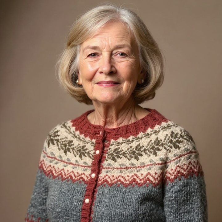 Tasha | Vintage Icelandic Cardigan