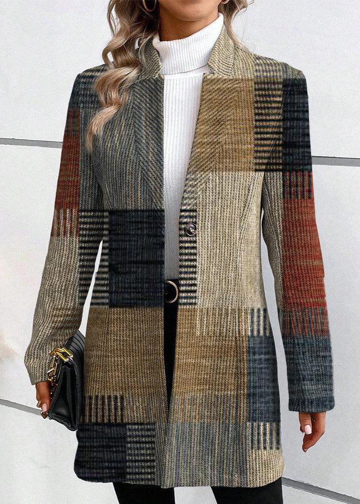 Elegant Patterned Blazer - View 2.0 | Avenly London