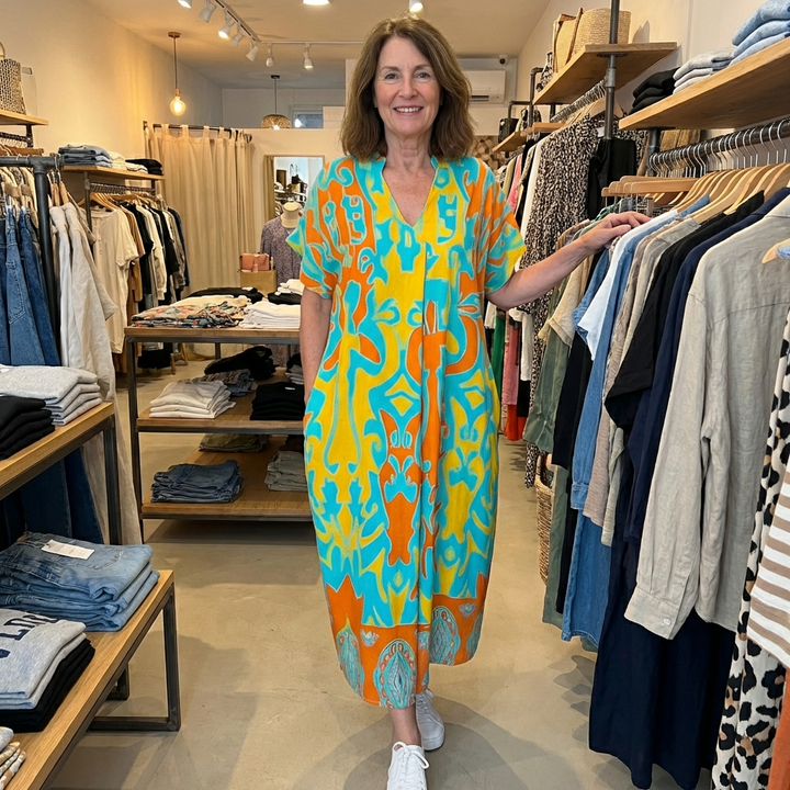 Flattering Summer Dress - View 1.0 | Avenly London