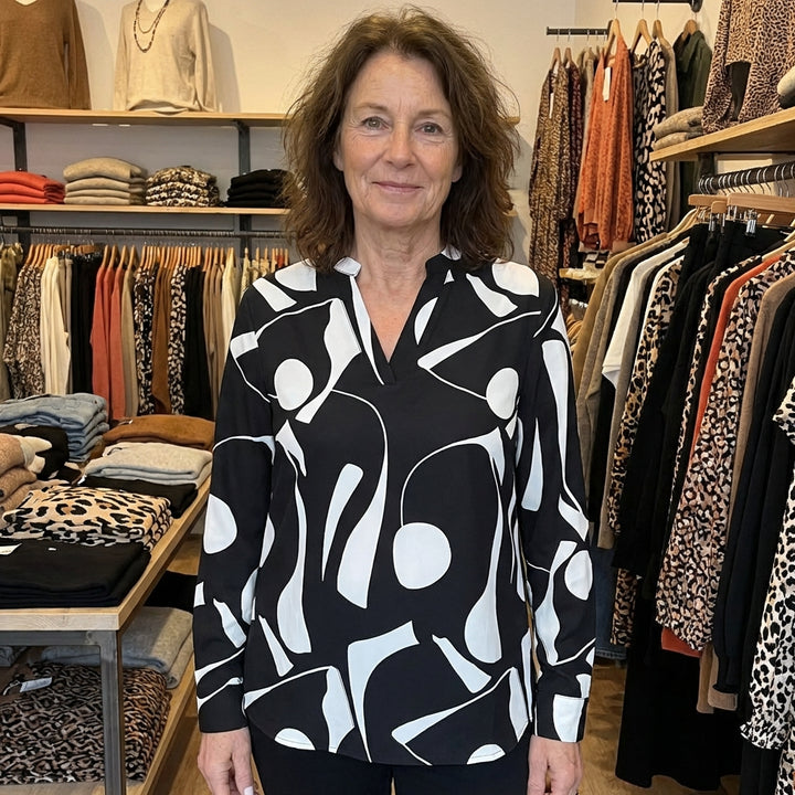 Elegant Blouse With Design - View 1.0 | Avenly London