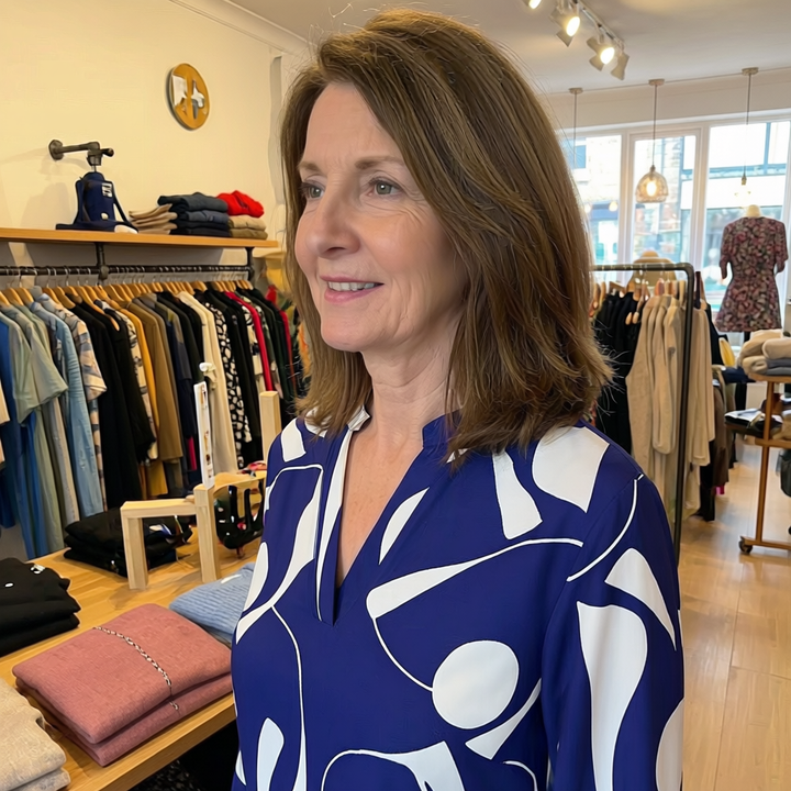 Elegant Blouse With Design - View 5.0 | Avenly London