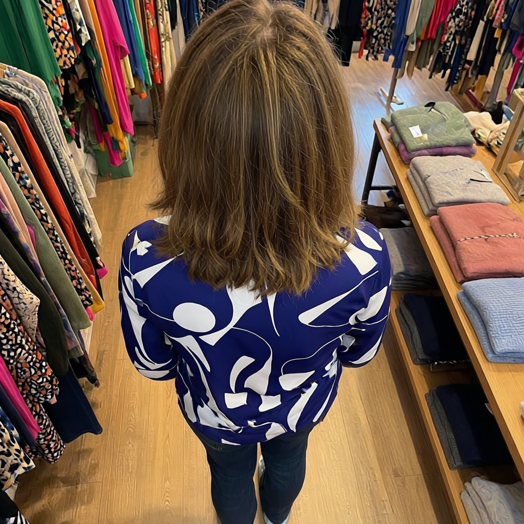 Elegant Blouse With Design - View 4.0 | Avenly London