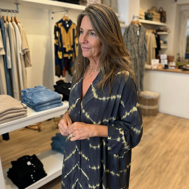 Elegant Boho Striped Maxi Dress - View 2.0 | Avenly London