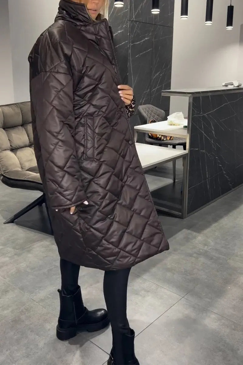 LYSANNE™ | Quilted Longline Coat