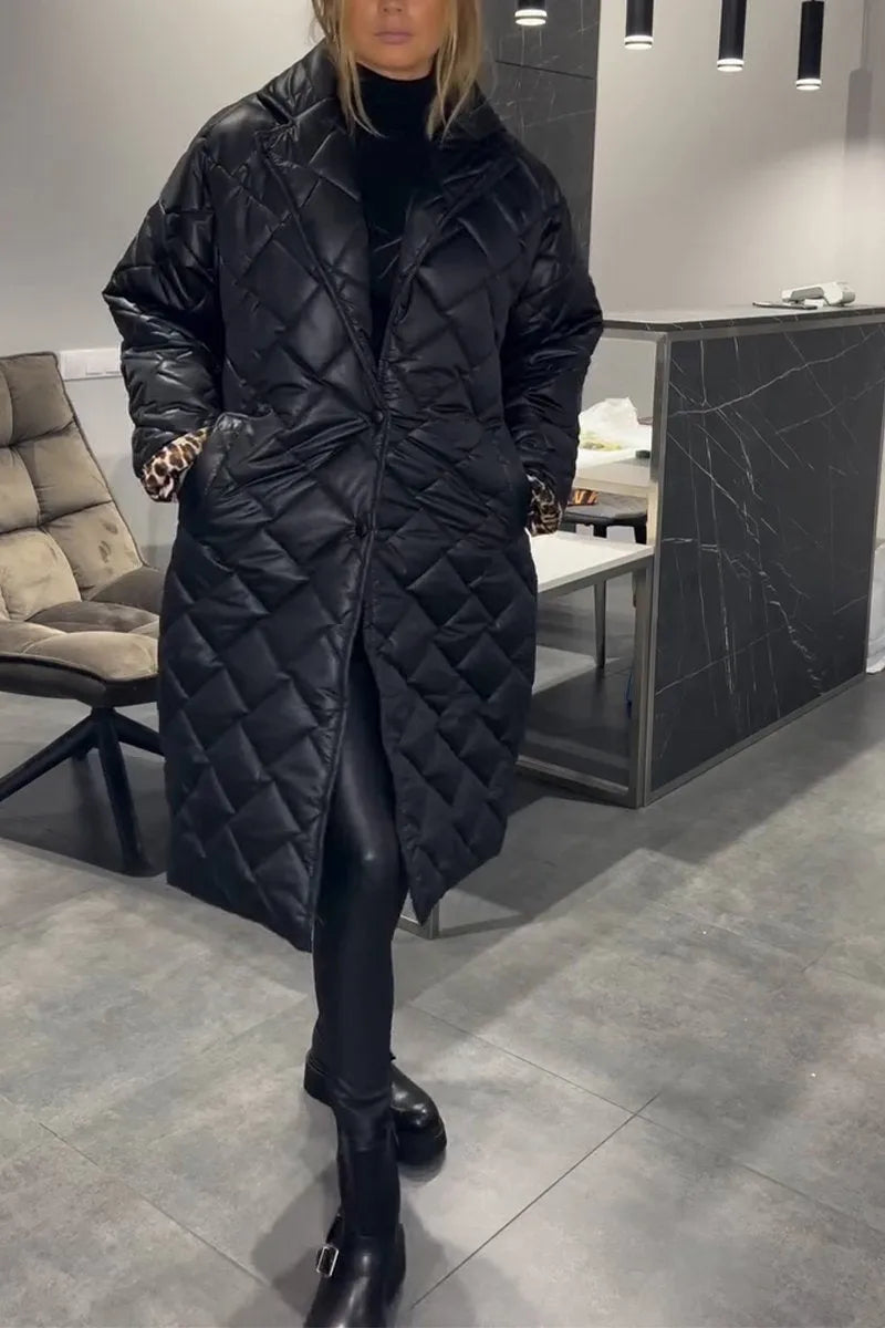 LYSANNE™ | Quilted Longline Coat
