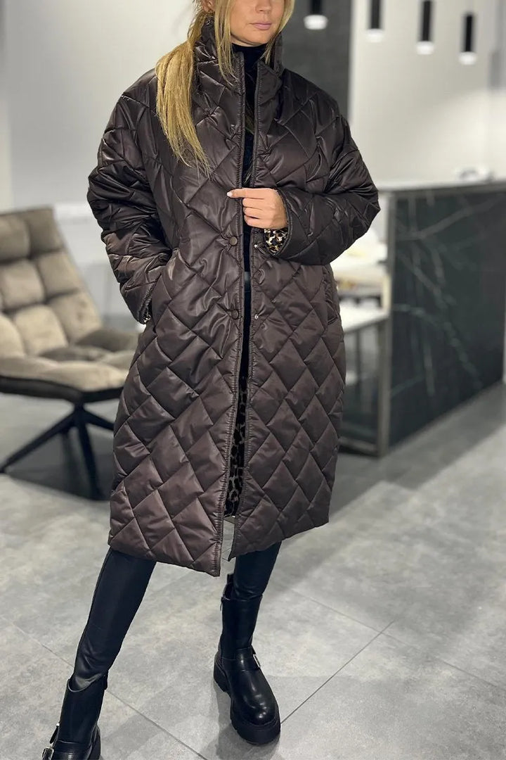 LYSANNE™ | Quilted Longline Coat