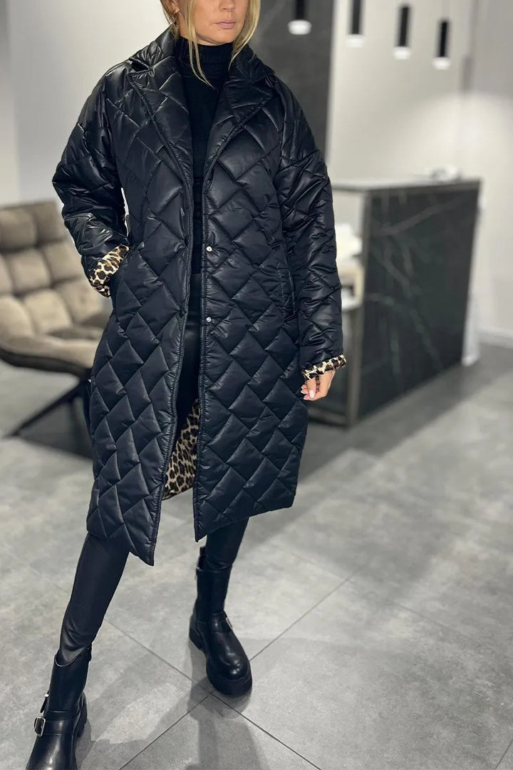LYSANNE™ | Quilted Longline Coat
