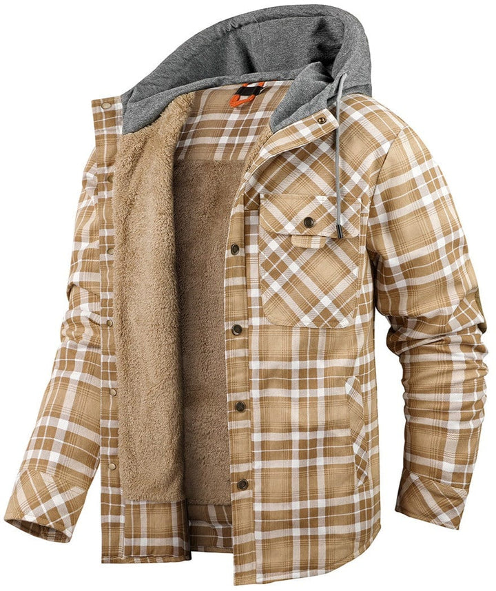 Haiden | Hooded Flannel Jacket