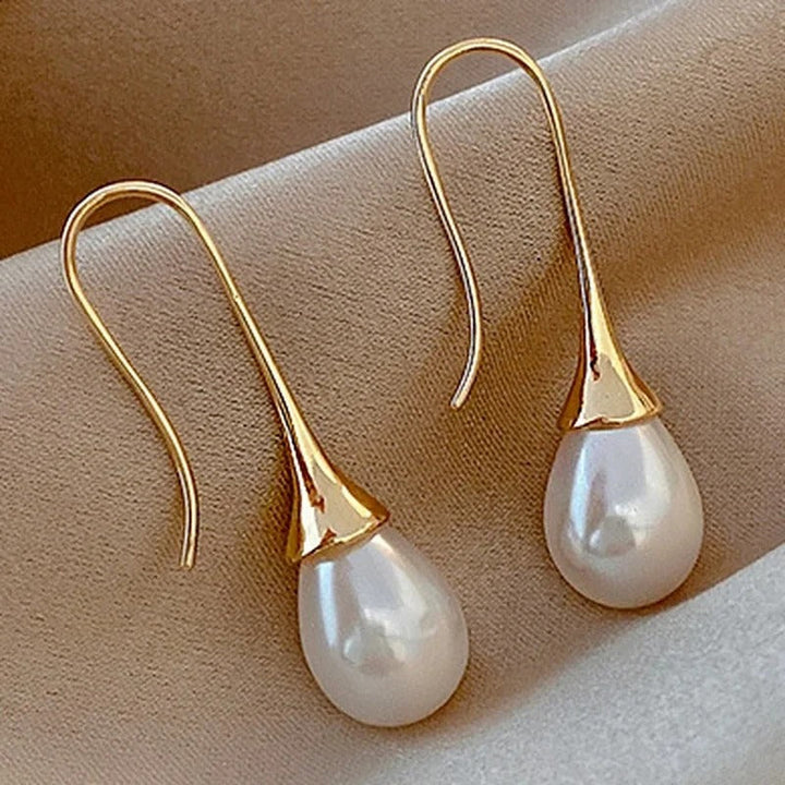 Classic Pearl Drop Earrings - View 1.0 | Avenly London