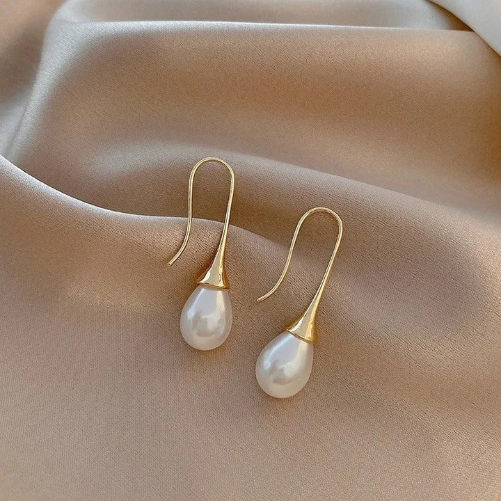 Classic Pearl Drop Earrings - View 2.0 | Avenly London